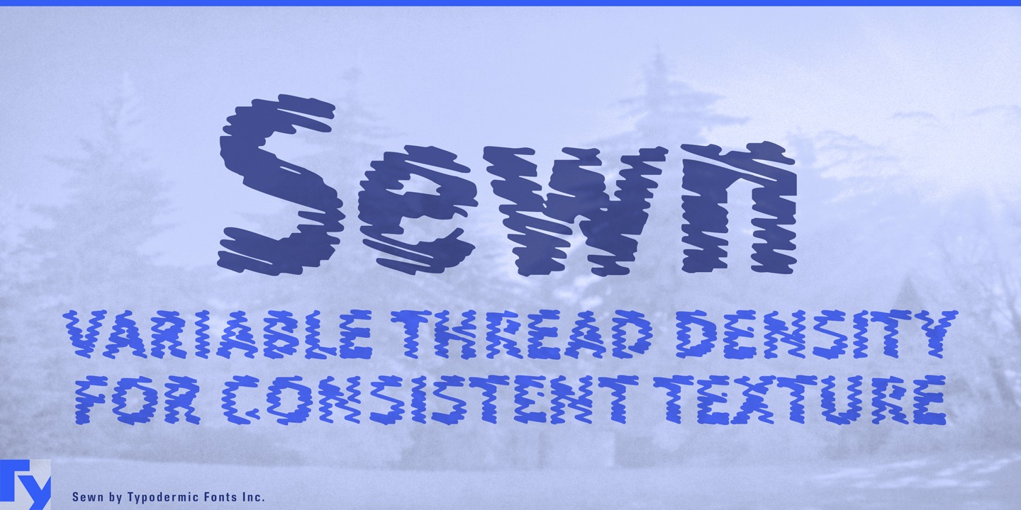 Sewn